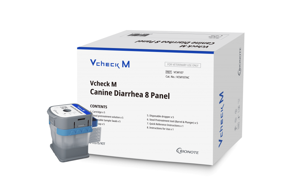 Vcheck M Canine Diarrhea 8 Panel